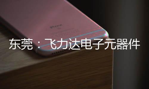 纽在慧枢东莞电子务湾投用飞，服力达件智区供元器应链沙田